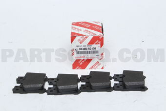 0446650130 PAD KIT, DISC BRAKE, REAR
