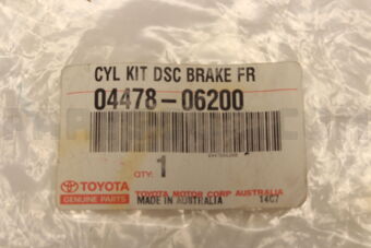 0447806200 Toyota CYLINDER KIT, DISC BRAKE, FRONT