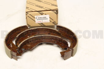 0449542080 SHOE KIT, REAR BRAKE