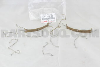 0494750120 FITTING KIT, DISC BRAKE, FRONT