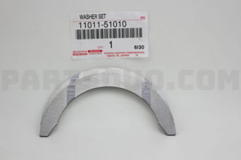 1101151010 Toyota WASHER SET, CRANKSHAFT THRUST