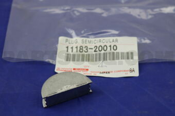 1118320010 PLUG, SEMICIRCULAR