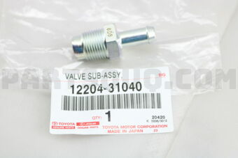 1220431040 VALVE SUB-ASSY, VENTILATION