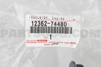 1236274480 INSULATOR, ENGINE MOUNTING, RH(FOR