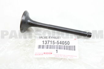 1371554050 VALVE, EXHAUST