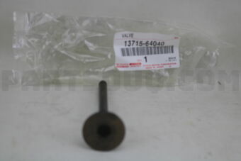 1371564040 VALVE, EXHAUST