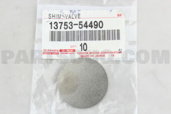 1375354490 SHIM, VALVE ADJUSTING