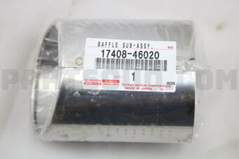 1740846020 Toyota BAFFLE SUB ASSY, EXHAUST TAIL PIPE