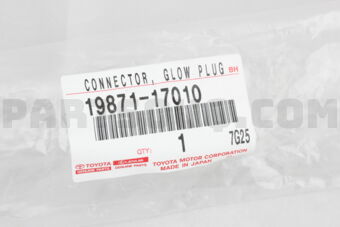 1987117010 CONNECTOR, GLOW PLUG NO.1