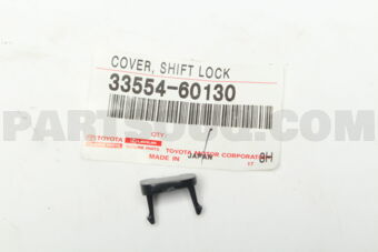 3355460130 COVER, SHIFT LOCK RELEASE BUTTON