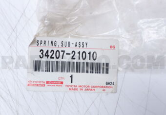 3420721010 Toyota SPRING SUB-ASSY, UNDERDRIVE BRAKE RETURN
