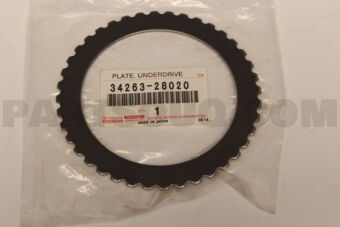 3426328020 PLATE, UNDERDRIVE CLUTCH, NO.1
