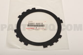 3569260010 Toyota PLATE, BRAKE, NO.2