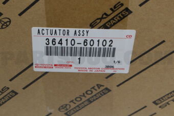 3641060102 ACTUATOR ASSY, TRANSFER SHIFT