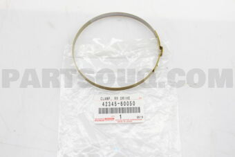 4234560050 CLAMP, NO.1 (FOR FRONT AXLE OUTBOA