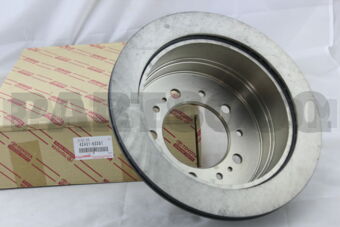4243160281 DISC, REAR