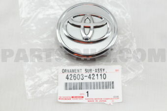 4260342110 ORNAMENT SUB-ASSY, WHEEL HUB