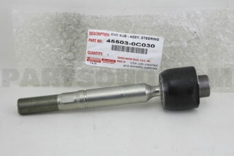 455030C030 END SUB-ASSY, STEERING RACK