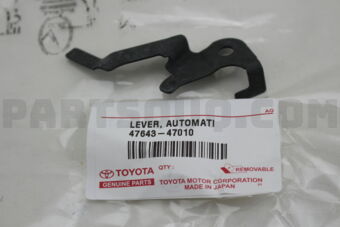 4764347010 LEVER, REAR BRAKE AUTOMATIC ADJUST