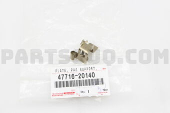 4771620140 PLATE, PAD SUPPORT, NO.1(FOR FRONT