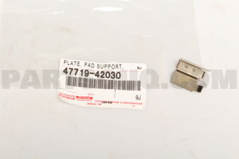 4771942030 PLATE, PAD SUPPORT, NO.4(FOR FRONT