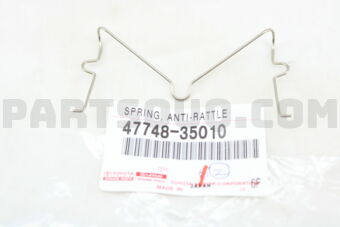 4774835010 SPRING, ANTI-RATTLE, NO.1(FOR FRON