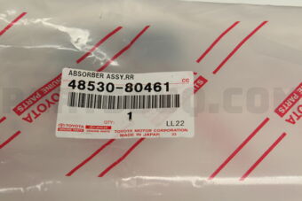 4853080461 ABSORBER ASSY, SHOCK, REAR, RH/LH