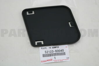 5212360040 PLATE, FRONT BUMPER REINFORCEMENT,
