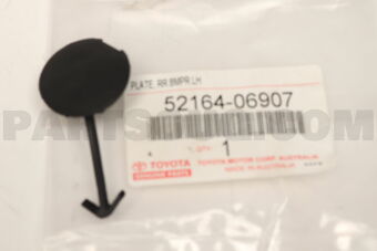 5216406907 PLATE, REAR BUMPER, LH