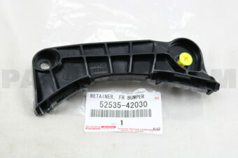5253542030 RETAINER, FRONT BUMPER SIDE, RH