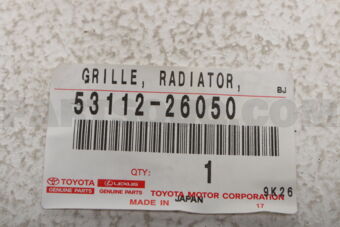 5311226050 GRILLE, RADIATOR, LOWER NO.1