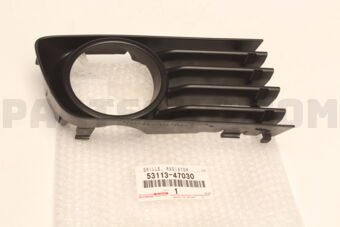 5311347030 Toyota GRILLE, RADIATOR, LOWER LH
