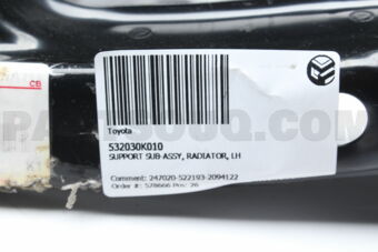 532030K010 SUPPORT SUB-ASSY, RADIATOR, LH