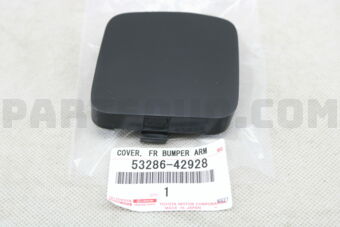 5328642928 COVER, FRONT BUMPER ARM HOLE, LH
