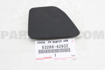 5328642932 COVER, FRONT BUMPER ARM HOLE, LH