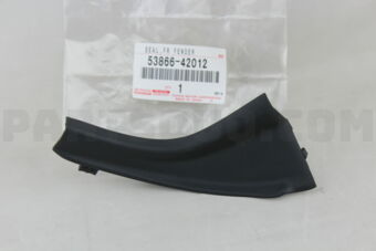 5386642012 SEAL, FRONT FENDER TO COWL SIDE, R