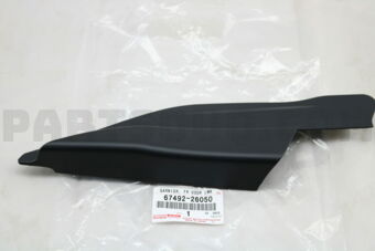 6749226050 GARNISH, FRONT DOOR LOWER FRAME BR