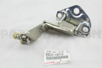 6838028010 HINGE ASSY, SLIDE DOOR, CENTER RH