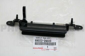 6902326020 HANDLE, BACK DOOR OUTSIDE
