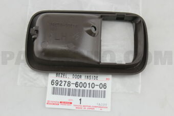 692786001006 BEZEL, DOOR INSIDE HANDLE, LH