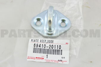 6941020110 PLATE ASSY, FRONT DOOR LOCK STRIKE
