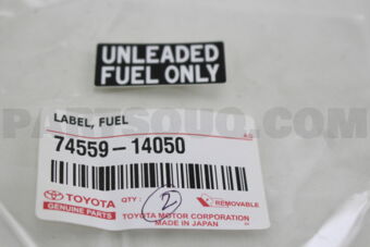 7455914050 LABEL, FUEL INFORMATION
