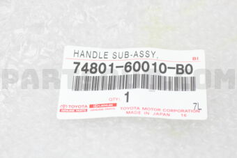 7480160010B0 HANDLE SUB-ASSY, DOOR PULL
