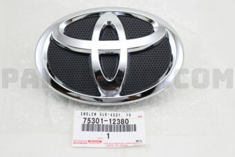 7530112380 EMBLEM, RADIATOR GRILLE (OR FRONT 
