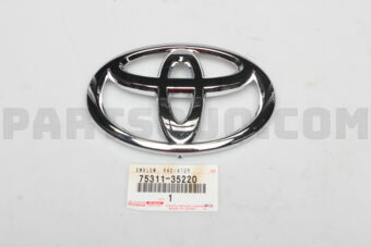 7531135220 EMBLEM, RADIATOR GRILLE (OR FRONT 