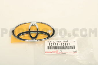 7544116290 EMBLEM, BACK DOOR, NO.1