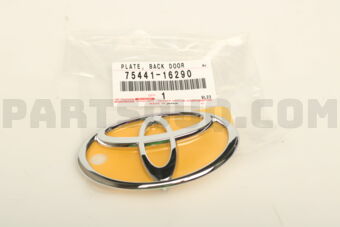 7544116290 EMBLEM, BACK DOOR, NO.1