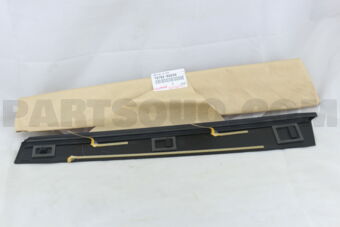 7576260030 MOULDING, REAR DOOR WINDOW FRAME, 
