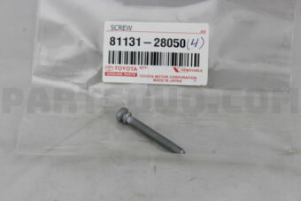 8113128050 SCREW, HEADLAMP ADJUSTING