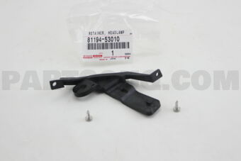8119453010 RETAINER, LH HEADLAMP PROTECTOR, U
